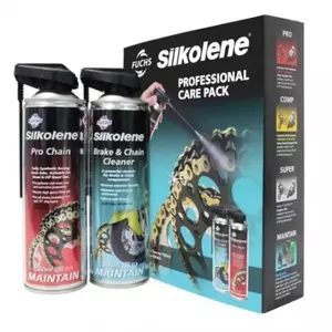 Silkolene Care Pack kettingsmeermiddel spray 1l - G078WC