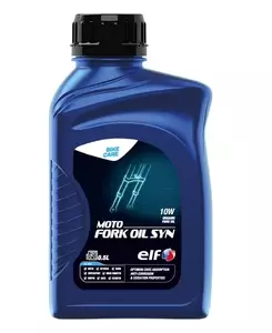 Elf Moto Fork Oil Syn 10W Synthetic 500ml