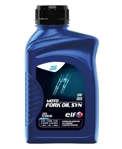 Elf Moto Fork Oil Syn 5W Huile synthétique pour amortisseurs 500ml - 2213967