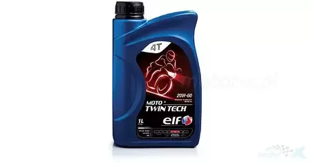 Olej silnikowy Elf Moto 4 Tech 20W60 4T Półsyntetyczny 1l - 2213944