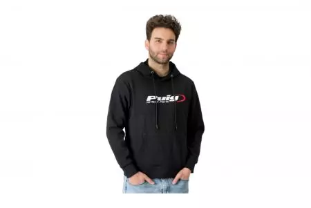 Puig Hi-Tech uniseks sweatshirt XS zwart - 3746N