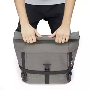 Kappa τσάντα χώρου αποσκευών ή ώμου καθίσματος 19L μαύρο-2