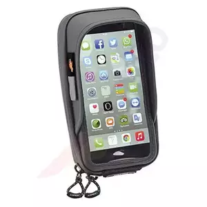 Puzdro na smartfón alebo navigáciu Kappa s držiakmi na riadidlá a zrkadlá - KS957B