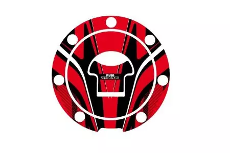 Osłona korka wlewu paliwa Puig Radikal Honda Do 2013 czerwony - 6308R