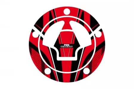 Osłona korka wlewu paliwa Puig Radikal Kawasaki 2006-2016 czerwony - 6312R