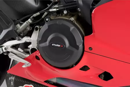 Puig pokrov motorja Ducati Panigale 1199 1299 12-17 črn-1