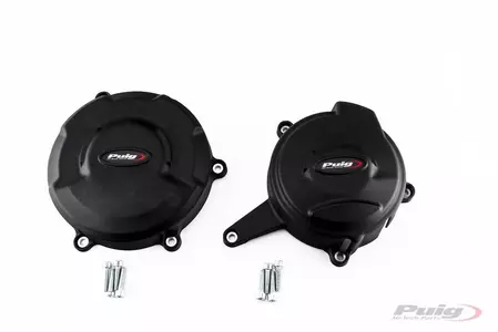 Cubre motor Puig Ducati Panigale V4R Speciale 18-21 negro - 20139N
