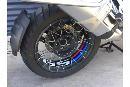 Puig λωρίδες αυτοκόλλητων τροχών BMW R 1200 GS Adv. R 1250 GS Adv. 13-20 μαύρο - 20151N