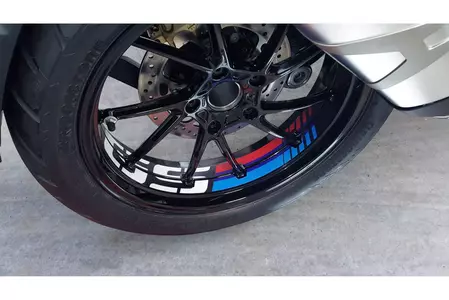 Puig wielsticker strips BMW R 1200 GS R 1250 GS 13-22 zwart - 20150N