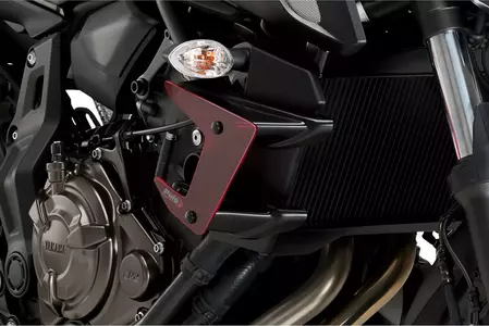 Spoiler laterale rosso a pressione Puig Yamaha MT-07 - 20381R