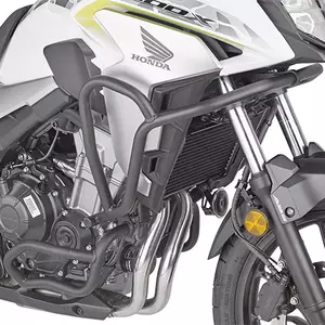 Kappa Honda CB 500X kølerdæksel 2016-2020 sort - KPR1121