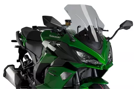 Para-brisas Puig Sport para motas Kawasaki Z1000SX 11-19 Ninja 1000 SX 20-22 ligeiramente colorido - 20471H