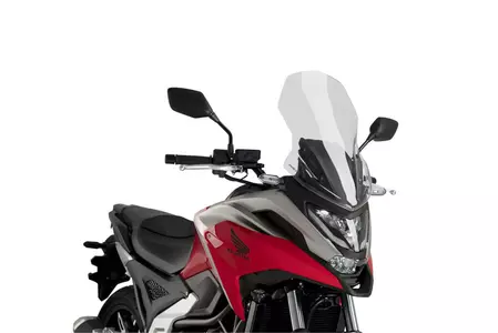 Vjetrobran motocikla Puig Touring Honda NC 750X 21-22 transparent - 20752W