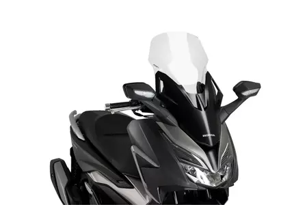 Pare-brise moto Puig V-Tech Tourning Honda Forza 350 2021 transparent - 20679W