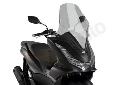 Puig V-Tech Tourning Honda PCX 125 21-22 kraftigt tonad vindruta för motorcykel - 20637F