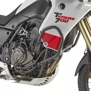 Kappa KN2145 passe-fils pour couvercle de moteur Yamaha Tenere 700 2019-2020 noir - KN2145