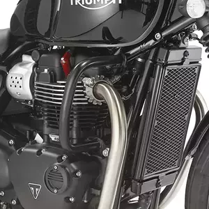 Kappa KN6410 ochranné průchodky motoru Triumph Bonneville T100 2017-2020, Bonneville T120 2016-2020, Street Twin 900 2016-2020 černá - KN6410
