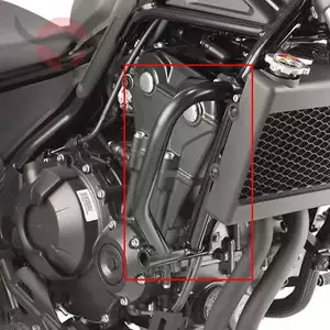 Kappa KN1160 ochranný kryt motoru Honda CMX 500 Rebel 2017-2020 černý