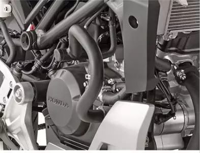 Kappa KN1164 ščitnik motorja 2018 Honda CB 125 R črn - KN1164