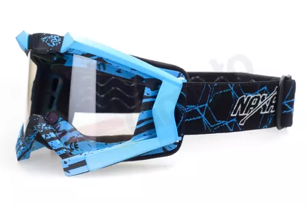 Naxa plavo-crne motociklističke naočale-1