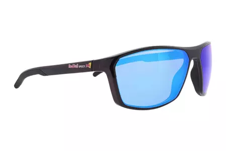 "Red Bull Spect Eyewear Raze black" - Akiniai dūminiai su mėlynu veidrodėliu - RAZE-001P