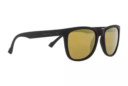 Red Bull Spect Eyewear Lake black - Glasögon bruna med guldspegel - LAKE-002P