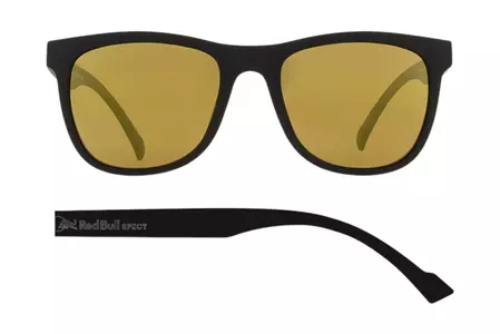 Okulary Red Bull Spect Eyewear Lake black - Szkła brown with gold mirror -2