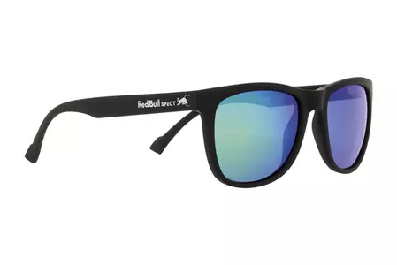 Red Bull Spect Eyewear Lake black - Bril smoke met groene spiegel - LAKE-004P