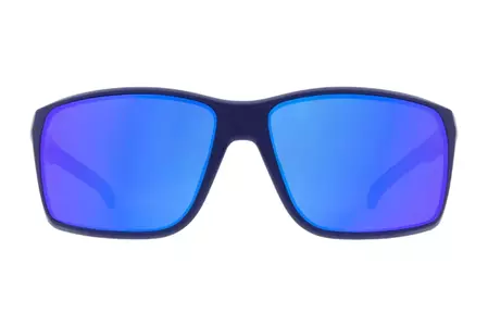 Red Bull Spect Bril Till blauw/rook met blauwe spiegel - TILL-003