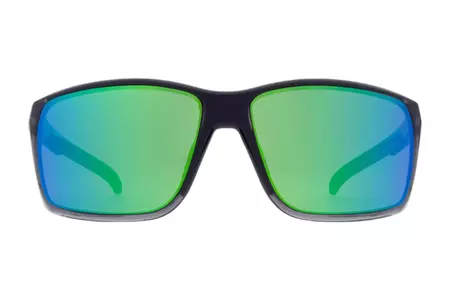 Red Bull Spect Eyewear Till cinzento/fumo com espelho verde - TILL-004