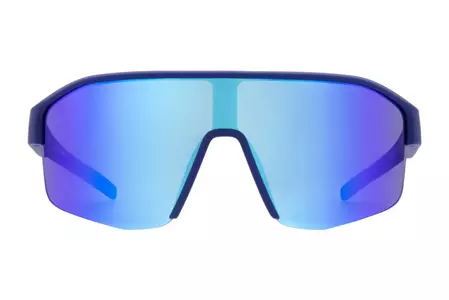 Red Bull Spect Eyewear Dundee albastru/maro cu oglindă albastră - DUNDEE-002