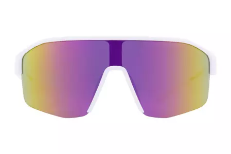 Red Bull Spect Eyewear Dundee hvid/røget med lyserøde revo-briller - DUNDEE-004