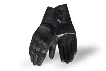 Vini Raggio kožne rukavice crne i sive S - GV-7006-GR-S