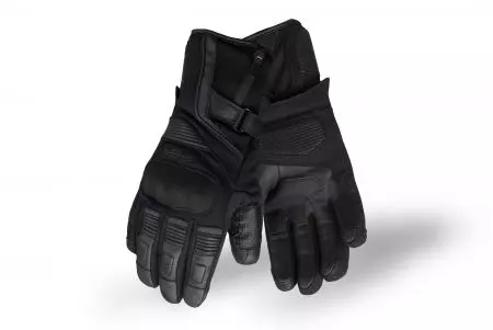 Rękawice skórzano-tekstylne Vini Ladro WP czarne 3XL - GV-9008-BL-3XL