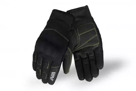 Rękawice tekstylne Vini Bormio czarne L - GV-1109-BL-L