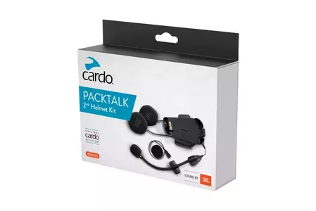 Cardo Packtalk 2nd Helmet Kit JBL-kiinnitysalusta - ACC00010