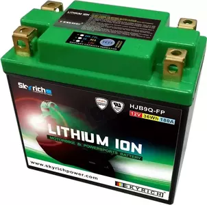 Skyrich YB7L-A 12V 3 Ah litiumjonbatteri med laddningsindikator HJB9Q-FP - HJB9Q-FP