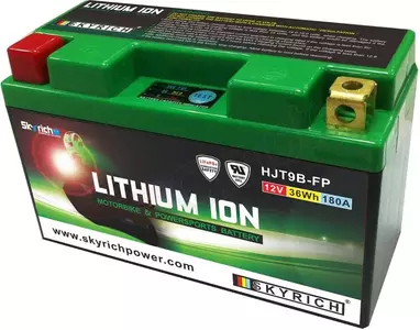 Skyrich YT9B-BS 12V 3 Ah litij-ionska baterija z indikatorjem napolnjenosti - HJT9B-FP