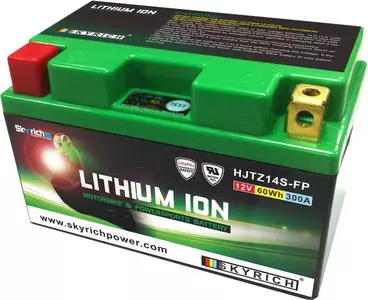 Skyrich YTZ12S 12V 5 Ah lithium-ion-batteri med opladningsindikator - HJTZ14S-FP