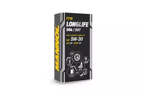 Mannol 7715 LONGLIFE 504/507 aceite de motor sintético 10L - MN7715-5ME
