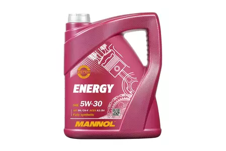 Mannol 7511 Енергийно синтетично моторно масло 5W-30 10L - MN7511-5
