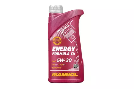 Mannol 7917 Energy FORMULA C4 5W-30 синтетично моторно масло 10L-1
