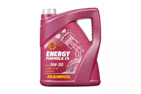 Mannol 7917 Energy FORMULA C4 5W-30 синтетично моторно масло 10L - MN7917-5