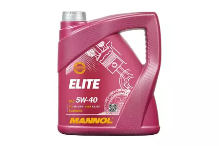 Mannol 7903 ELITE 5W-40 syntetisk motorolie 10L - MN7903-4