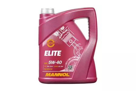 Mannol 7903 ELITE 5W-40 syntetisk motorolie 10L - MN7903-5