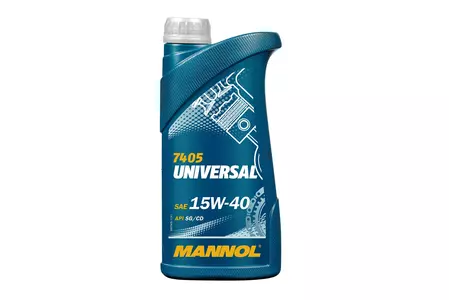 Mannol 7405 UNIVERSAL 15W-40 10L минерално моторно масло - MN7405-1