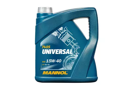 Mannol 7405 UNIVERSAL 15W-40 10L mineralisk motorolja - MN7405-4