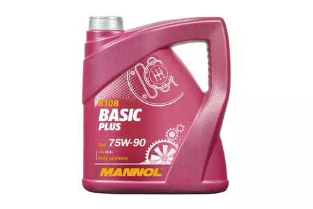 Mannol 8108 BASIC PLUS huile pour engrenages 75W-90 1L - MN8108-4