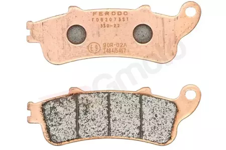 Ferodo FDB2073ST Road Sintered plaquettes de frein avant/arrière - FDB2073ST