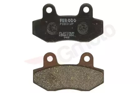 Ferodo FDB312P Road Offroad Platinum plaquettes de frein avant/arrière - FDB312P